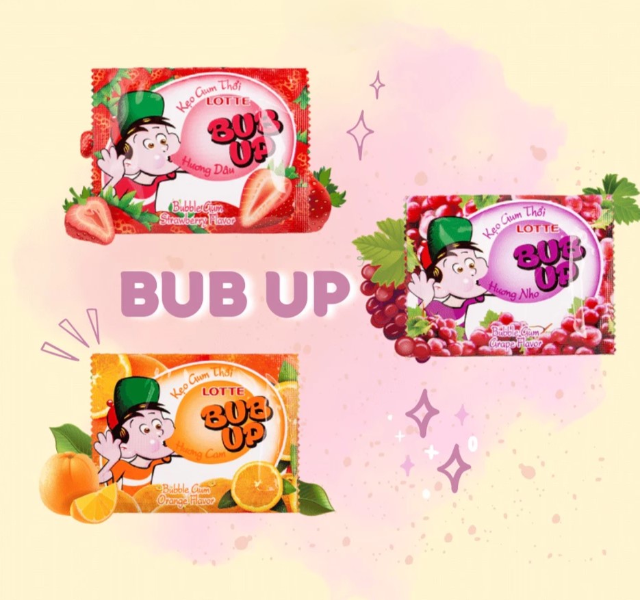 Kẹo Sing Gum Lotte Bup Up