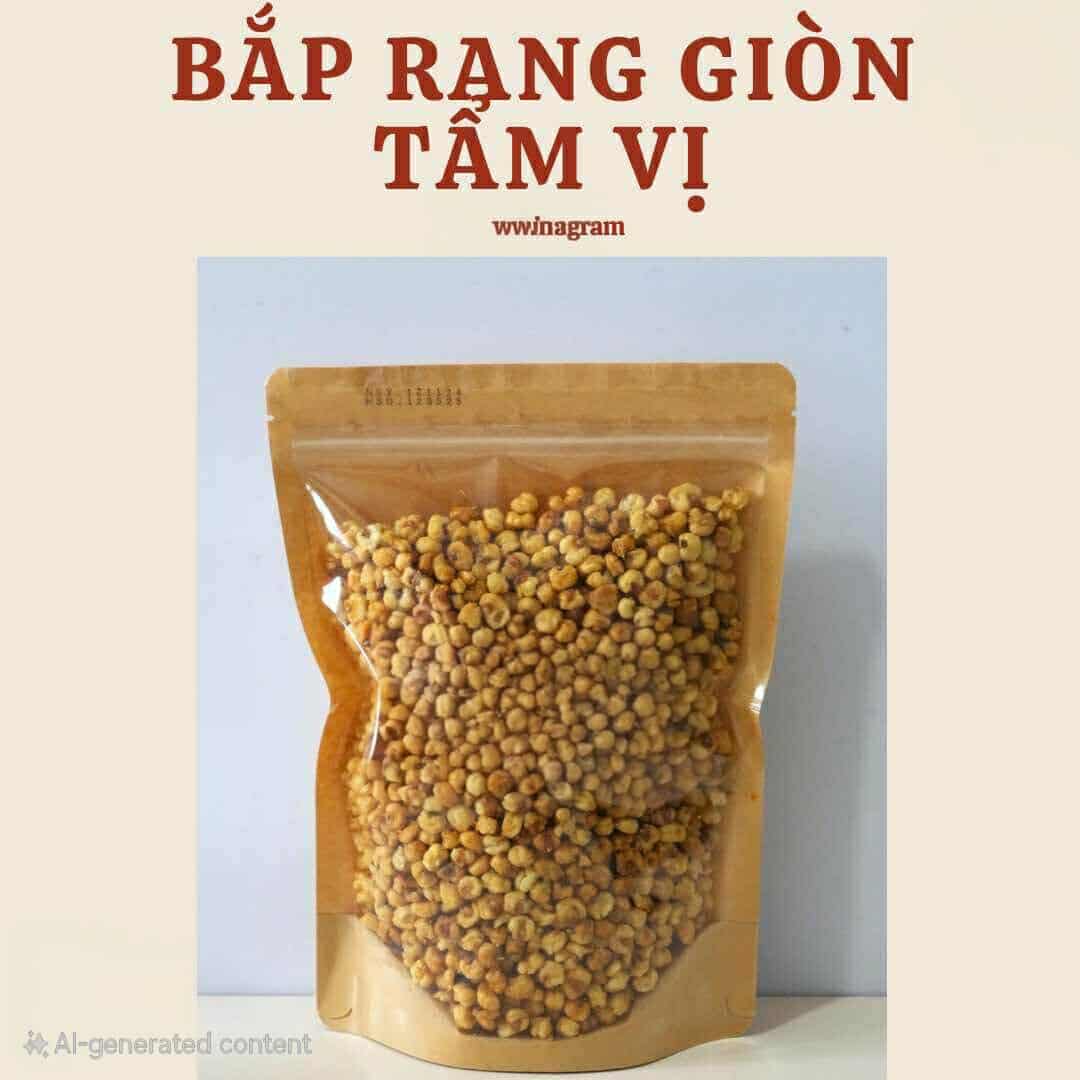 BẮP RANG GIÒN TẪM VỊ