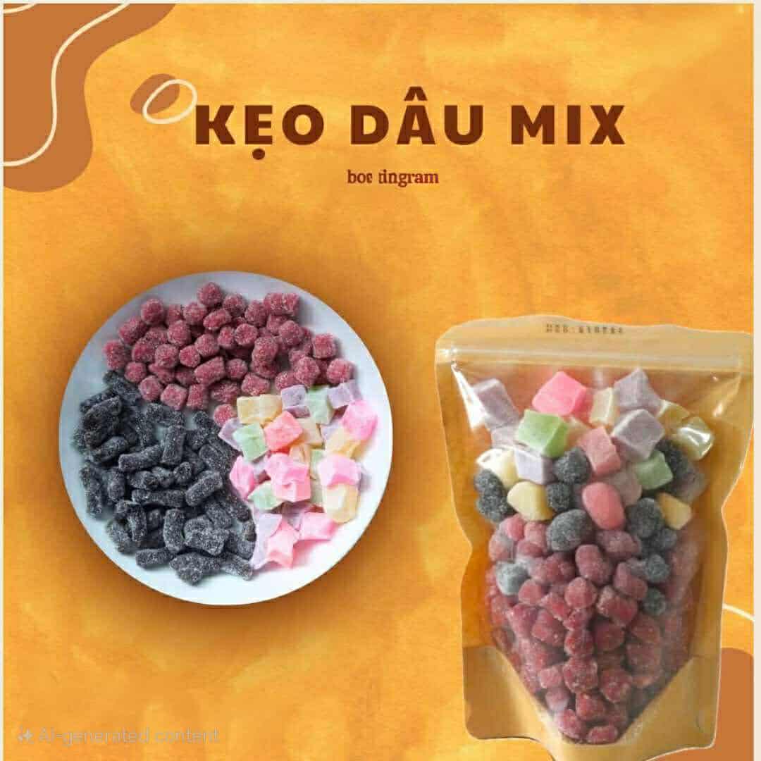 KẸO MIX DÂU
