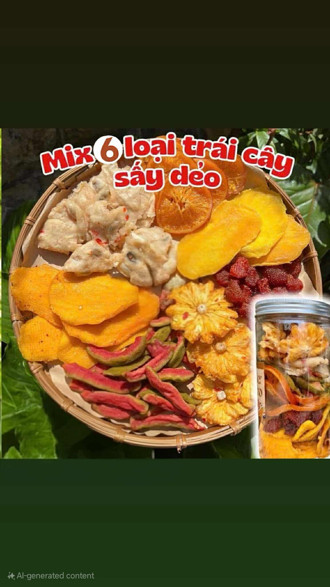 MIX 6 LOẠI TRÁI CÂY