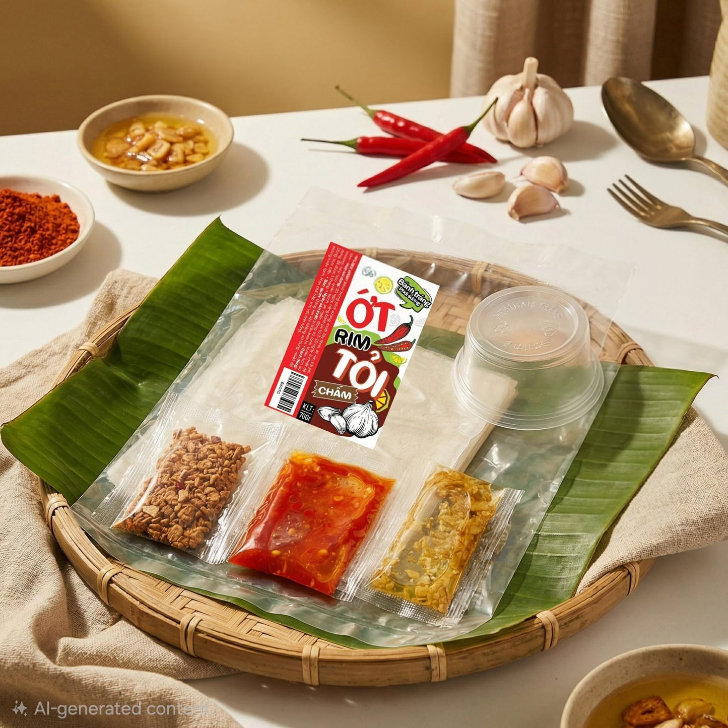 ỚT RIM TỎI CHẤM