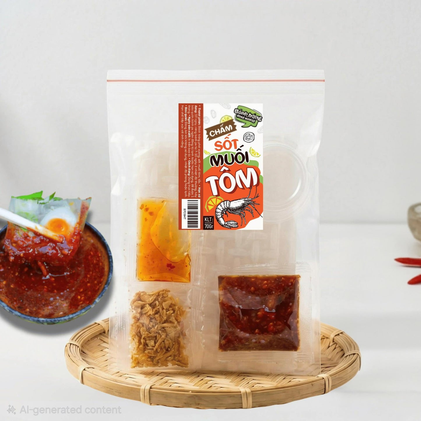 SỐT MUỐI TÔM SIÊU MỎNG