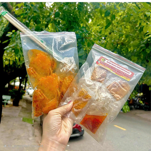 Bánh Tráng SATE TỎI MUỐI NHUYỄN