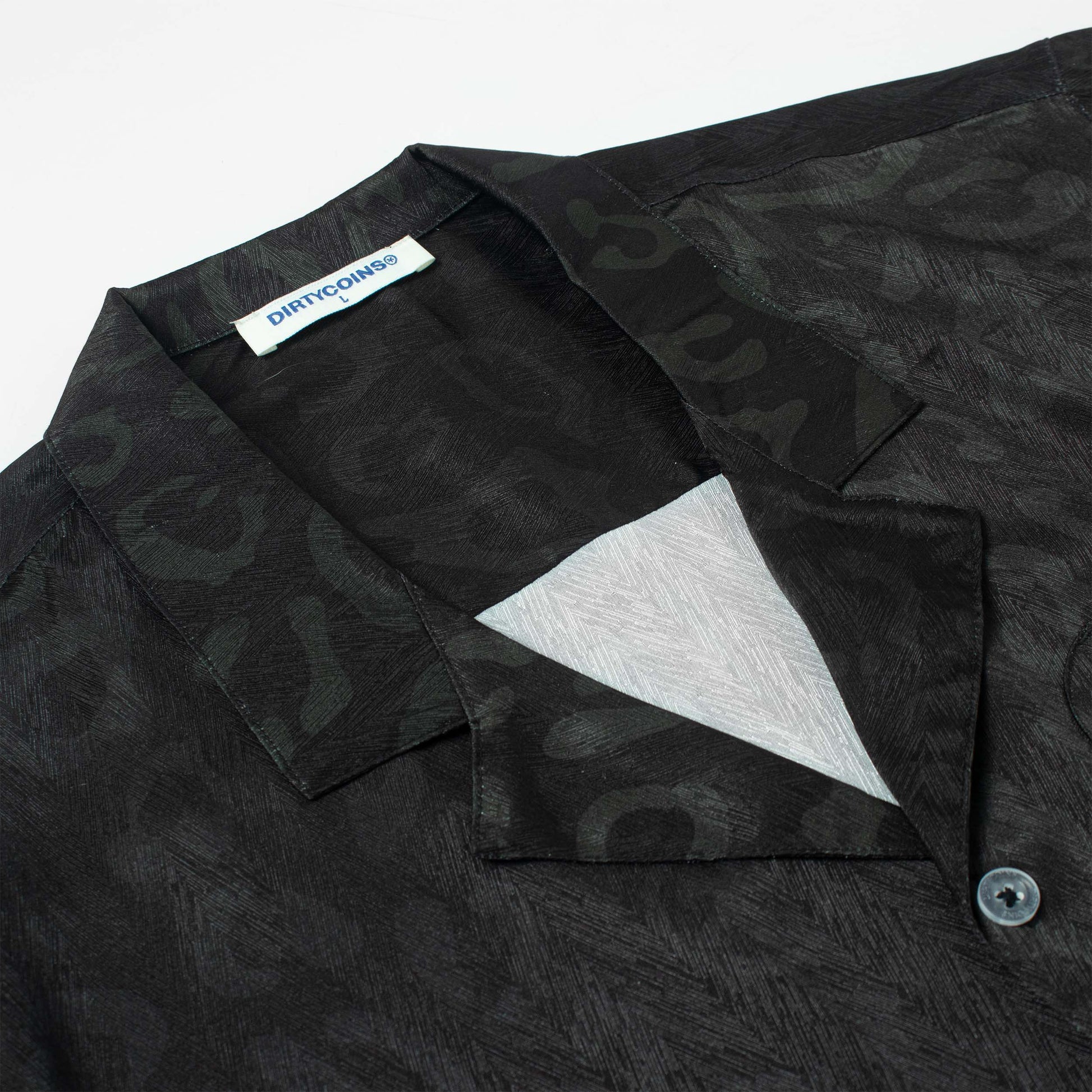 DC x BR Leopard All Print Shirt - Black - Chubbiechubbie