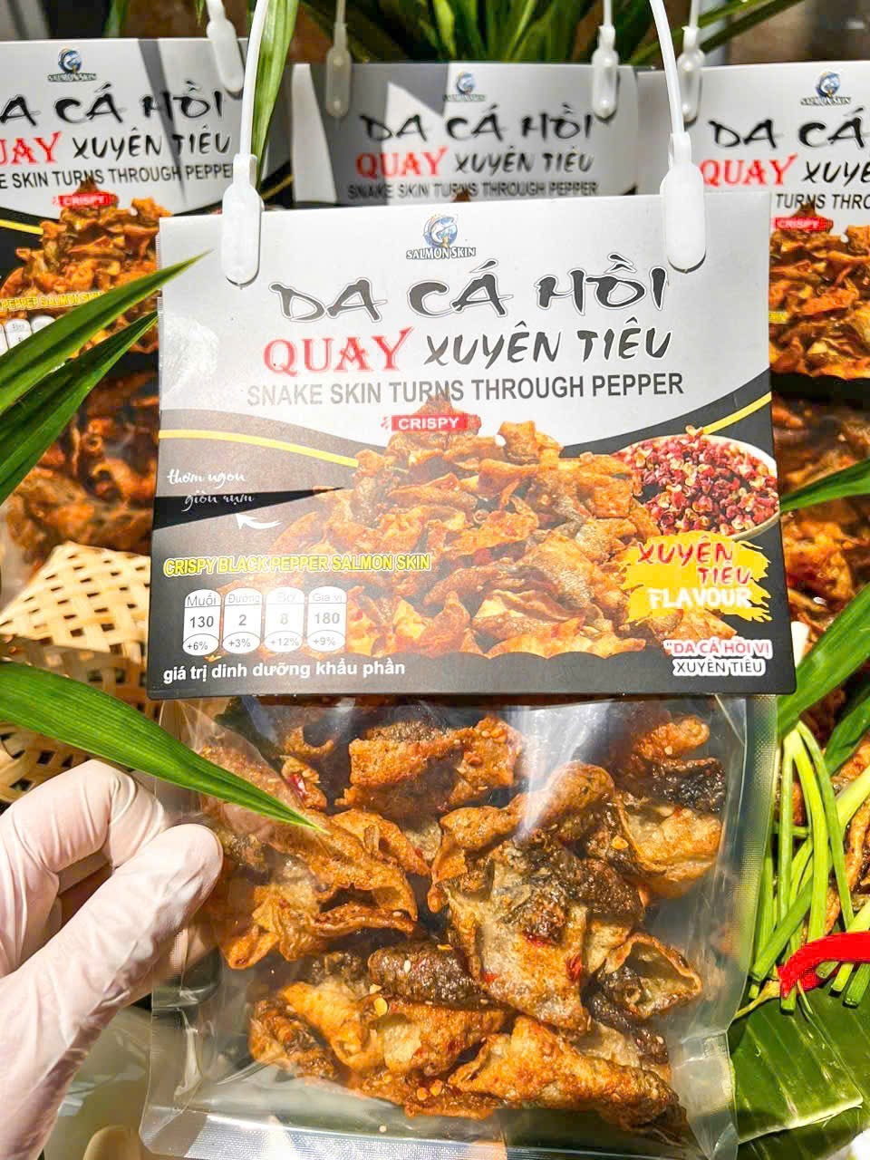 DA CÁ HỒI QUAY XUYÊN TIÊU