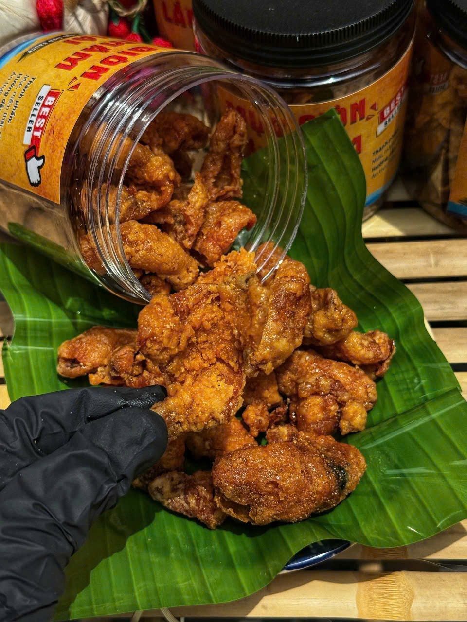 MỰC GIÒN LẮC MẮM THÁI