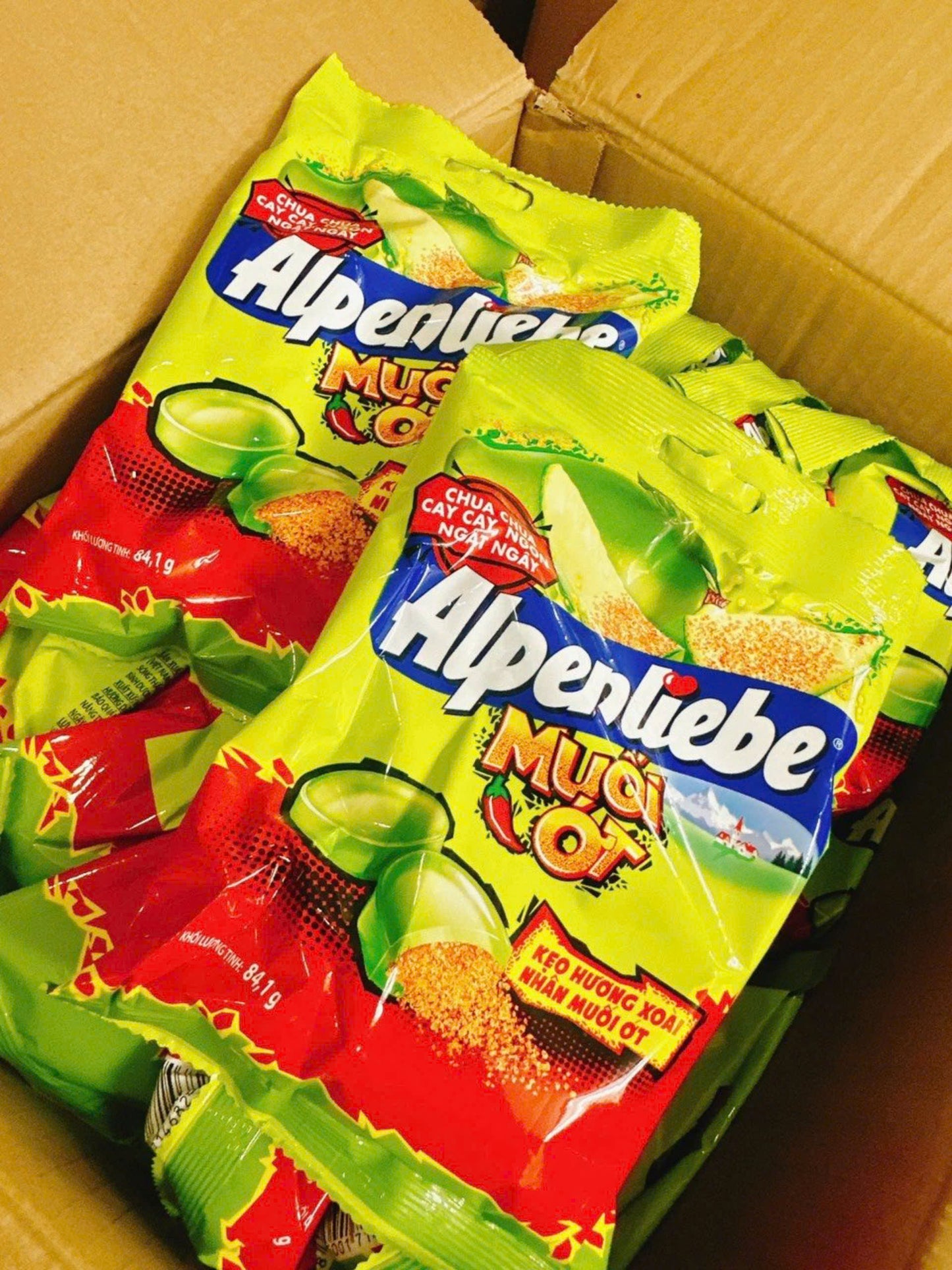 ALPENLIEBE - KẸO XOÀI MUỐI ỚT